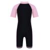 CHICTRY Kids Boys Diving Surfing Snorkeling Wetsuit Thick One Piece UV Protective Rash Guard Swimsuit Wet Suit Pink&Black A 8-10 view 2