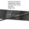 SHARROW 30 Inch Archery Pure Carbon Arrow Shafts ID 6.2mm Spine 400 Bare Shaft Carbon Fiber Arrow Shaft Tube for DIY Compound Recurve Bow Hunting Shooting Arrows 6/12/24pcs (24) view 3