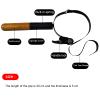 Wing Chun Dummy, Dummy Arm Wing Chun, Portable Wooden Dummy Wing Chun Parts Chinese Kong Fu Training Wall Mounted Wooden Dummy for Sandbag/Tree (Size : 3 Spring Hand) view 2