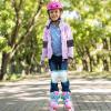 AuSletie Kids Knee Pads Elbow Pads Set, 7 in 1 Skating Protective Gear Skateboard, Roller Skating, Scooter, Bike Cycling,for Kids 3-8 Years view 3