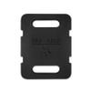 Yes4All Attachable Rucking Weight for Backpack, Cast Iron Training Weight Plate with Quick-Attach Strap Slots, Ergonomic Rounded Handle for Weighted Walking, Hiking, Rucking, 10 LB view 1