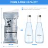 Asiuriys 21 PCS 700 ML Disposable Emergency Urinal Bag, Portable Camping Pee Bags, Travel Pee Bags, Traffic Jam Emergency Portable Urine Bag, Vomit Bags, for Men Women Kids Pregnant Patient view 3