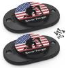 GMW Gun Magnet [2-Pack] | 30 lbs. Rating Magnetic Gun Mount | HQ Rubber Coated Gun Magnet Buckler Series for Car, Truck, Desks, Safes, and Walls | Indoor Gun Racks| Concealed Gun Holder for Handgun view 1