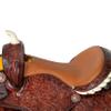 Y&Z Leather Western Barrel Racing Horse Saddle Headstall Breast Collar and Reins 14"-18" (14.5 inch) view 2
