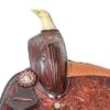 Y&Z Leather Western Barrel Racing Horse Saddle Headstall Breast Collar and Reins 14"-18" (14.5 inch) view 4