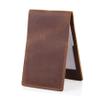 Robrasim Handmade Leather Yardage Book Cover, Leather Golf Scorecard Holder - Brown view 3