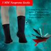 YDQUANI Wetsuit Socks 3mm Neoprene Diving Socks Thermal Anti-Slip Scuba Socks Water Booties for Swimming Water Sports view 4