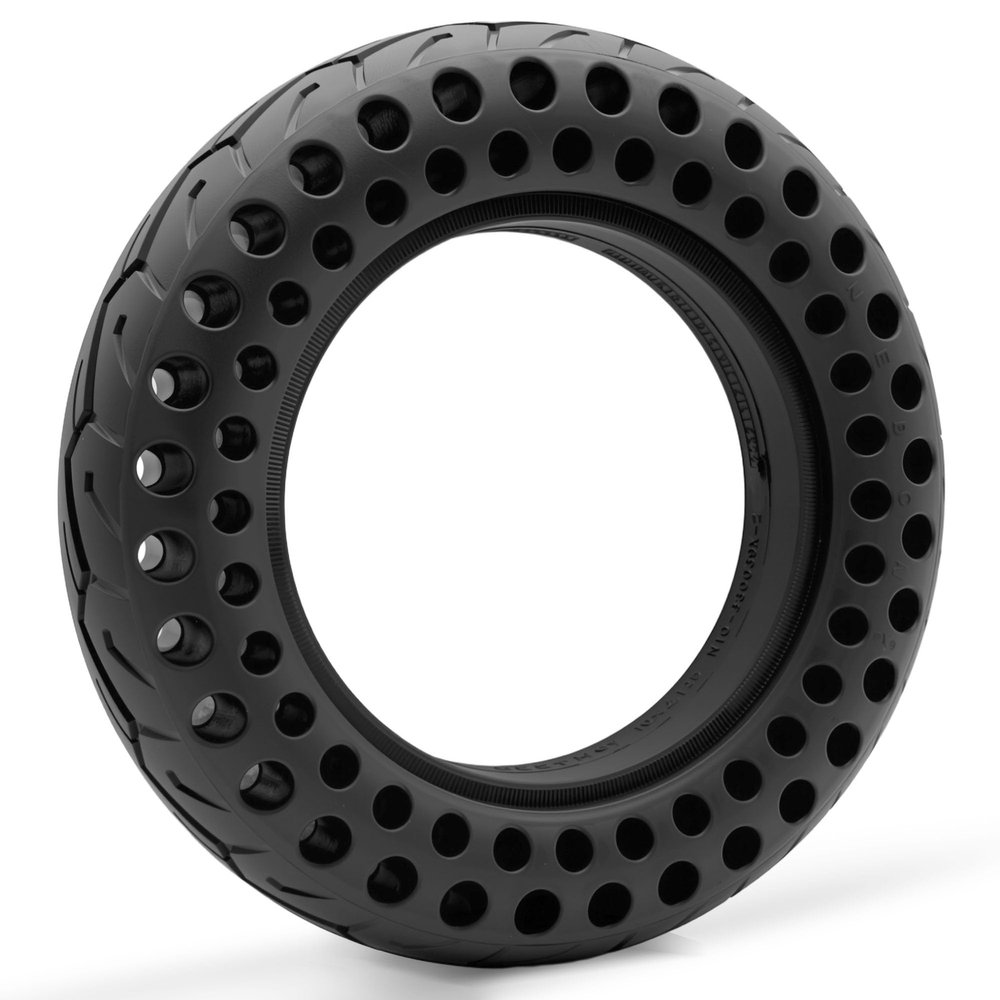 GLDYTIMES 10 Inch 10x2.125 Scooter Tire, Solid Tubeless Replacement Tire for 10x2/54-152 Electric Scooter Wheels, Rubber Honeycomb Front Rear Tires
