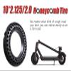 GLDYTIMES 10 Inch 10x2.125 Scooter Tire, Solid Tubeless Replacement Tire for 10x2/54-152 Electric Scooter Wheels, Rubber Honeycomb Front Rear Tires view 4
