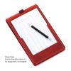 Robrasim Handmade Leather Yardage Book Cover, Leather Golf Scorecard Holder - Wine view 2
