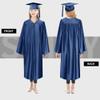 Herrenbek Shiny Graduation Cap and Gown 2026 Tassel Adult Set for High School and Bachelor view 2
