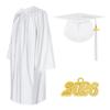 Herrenbek Shiny Graduation Cap and Gown 2026 Tassel Adult Set for High School and Bachelor view 1