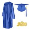 Herrenbek Shiny Graduation Cap and Gown 2026 Tassel Adult Set for High School and Bachelor view 1