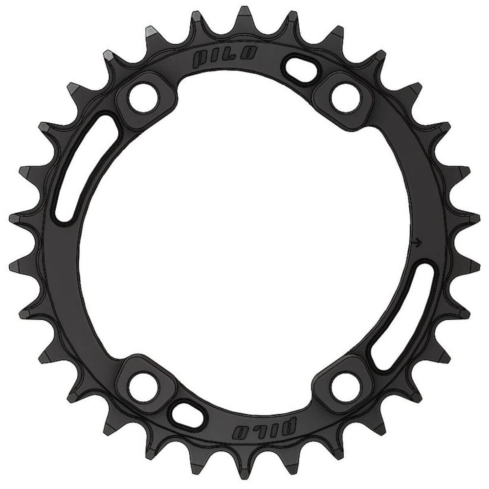 Pilo C53 Chainring Narrow Wide 30T for Shimano 96BCD Asymmetric SLX, XT, FC M7000, M8000 Hyperglide+ Compatible