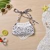 Infant Baby Girl Swimsuit Leopard Cheetah Halter Bikini Summer Beach Outfit Two Pieces Tankini Bathing Suits 6-12 Months view 4