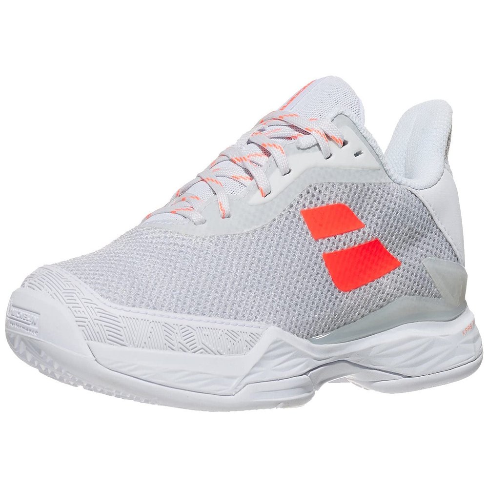 Babolat Jet Tere Clay Women (White/Living Coral) (6.5)
