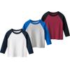 Boys Casual Long Sleeve Crew Neck Cotton Dinosaur Printed Tops T-Shirts 3 Packs Set 1-7T (3Pack-11#,4-5Years)