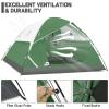 CAMEL CROWN 4/5/6 Person Camping Dome Tent with Removable Rain Fly Waterproof Family Tent Easy Set Up Lightweight Outdoor Tent for Camping Backpacking Hiking view 4