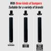 CRICAL Pool Cue Extension 2/3/4/8 Inch Metal Billiard Cue Extension with 3 Bumpers Billiard Accessories view 2