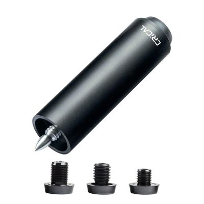 CRICAL Pool Cue Extension 2/3/4/8 Inch Metal Billiard Cue Extension with 3 Bumpers Billiard Accessories