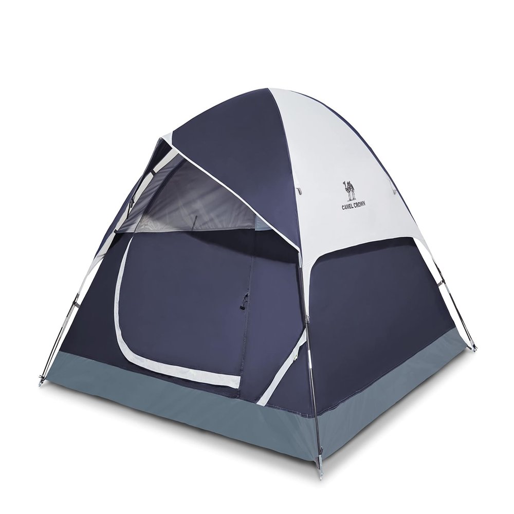 CAMEL CROWN Tents for Camping 2/3/4/5 Person Camping Dome Tent, Waterproof,Spacious, Lightweight Portable Backpacking Tent for Outdoor Camping/Hiking