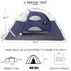 CAMEL CROWN Tents for Camping 2/3/4/5 Person Camping Dome Tent, Waterproof,Spacious, Lightweight Portable Backpacking Tent for Outdoor Camping/Hiking view 2