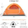 CAMEL CROWN Tents for Camping 6 Person Camping Dome Tent, Waterproof,Spacious, Lightweight Portable Backpacking Tent for Outdoor Camping/Hiking view 2