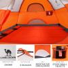CAMEL CROWN Tents for Camping 6 Person Camping Dome Tent, Waterproof,Spacious, Lightweight Portable Backpacking Tent for Outdoor Camping/Hiking view 4