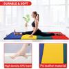 BLKMTY Gymnastics Mat - 4'x8'x2" Folding Exercise Mat with Carrying Handles for Gymnastics, Yoga & Workout, CM view 2