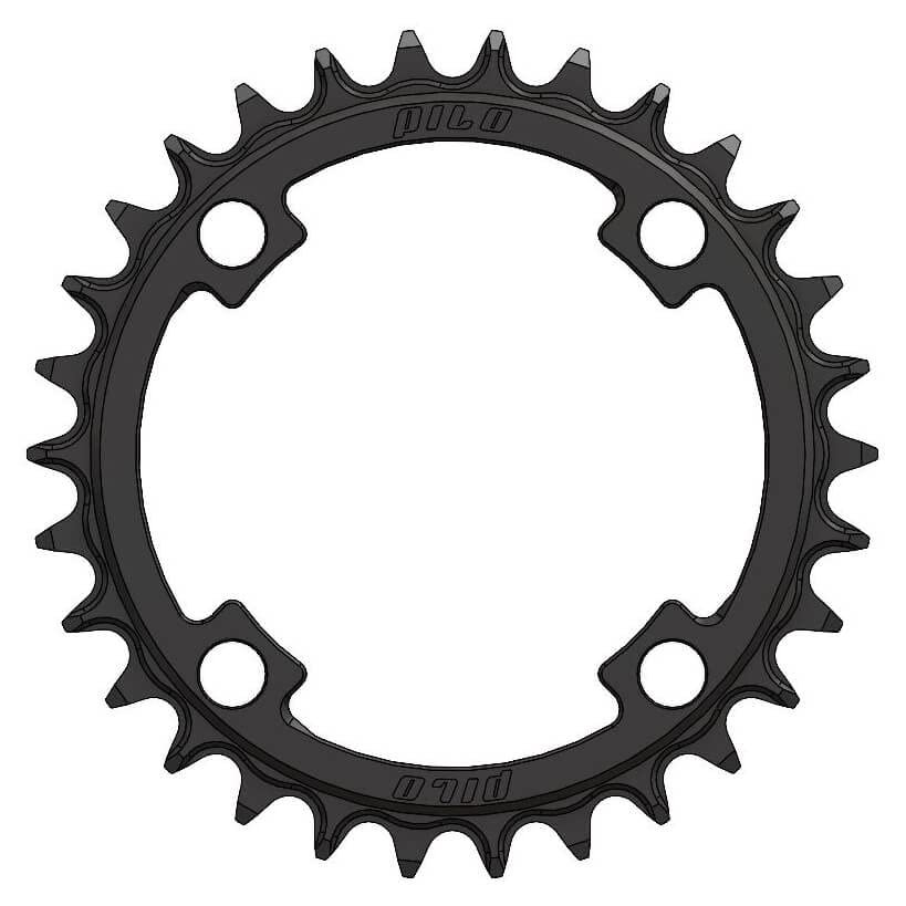 Pilo C70 Chainring Narrow Wide 32T for Sram 94BCD - GX, NX, X1, X01 Symmatrik