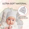 Kiddycare Newborn Baby Hospital Hat for Boy/Girl | Doctor Developed Baby Beanies for Infant Babies | Toddler Hats, Preemie Beanies for Boy Girl | Spring Blossom 0-3 Months - 3Pk view 3