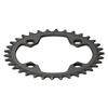 Pilo C78 Chainring Narrow Wide 34T for 96BCD Symmetrical. Hyperglide+ Compatible view 2