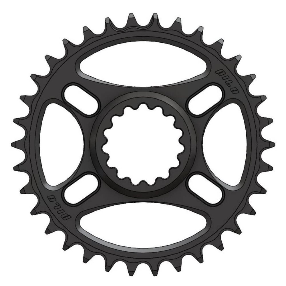 Pilo C74 Chainring Narrow Wide 34T for E-Thirteen Direct Mount. Hyperglide+ Compatible