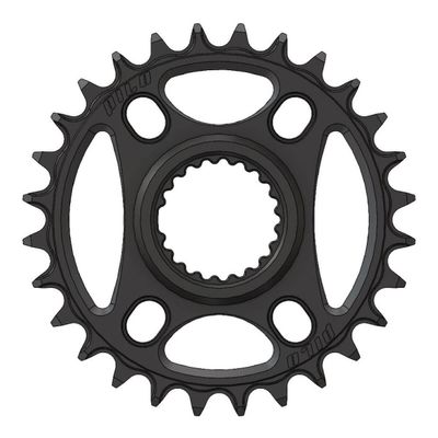 Pilo C73 Chainring Narrow Wide 28T for Shimano M9100, M9120, M9125, M9130, M8100, M8120, M8130, M7100, M7120, M7130, M6100, M6100-1, M6120, M6130, FC-MT900, FC-MT610 Direct. Hyperglide+ Compatible
