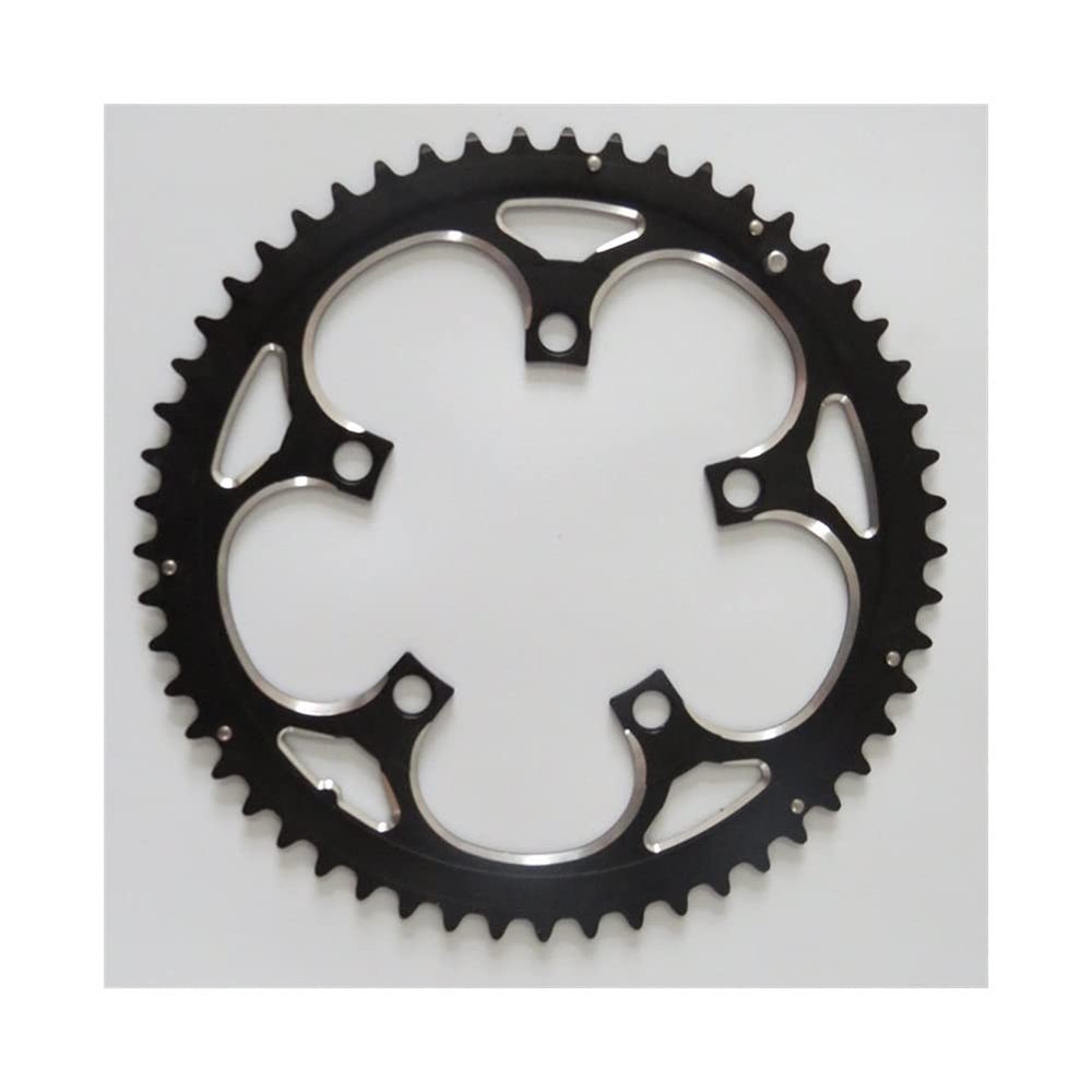 MYEEI Road Bicycle Chain Wheel Chainrings BCD 110 53T 39T Dual Disc Chainwheel Folding Bike Chainring Aluminium Double Speed (Color : 53T)