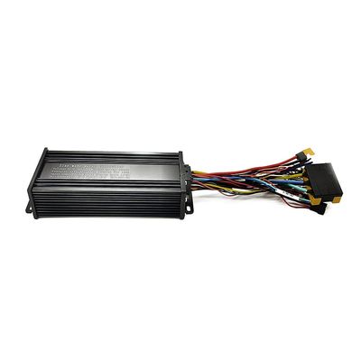 HALLOMOTOR eBike Electric Bike 48V/52V/60V/72V Universal 45A Intelligent Controller for 1500W-2800W Motor Sine Wave 3-Mode with Colorful LCD