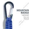 3 Packs Outdoor Braided Paracord Carabiner Hanging Hooks Fence Hook Perfect for Bottles Backpack Bat Bags Camping Tools view 2