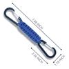 3 Packs Outdoor Braided Paracord Carabiner Hanging Hooks Fence Hook Perfect for Bottles Backpack Bat Bags Camping Tools view 4
