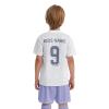 ORKY Custom Soccer Uniform, Men Fast Drying Short Sleeve Football Shirt, Kids Customzie Design Match Jersey Grid(Light Purple 110cm) view 3
