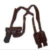 Horizontal Shoulder Holster for Glock 17 19 22 23 26 27 32 33 36 - Chest Holster - The Holster Store (Black, Left) view 3