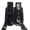 Horizontal Shoulder Holster for Glock 17 19 22 23 26 27 32 33 36 - Chest Holster - The Holster Store (Brown, Right) view 4