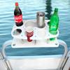 Brocraft Boat Drink Bar for Square Rail/Boat Table Caddy Organizer/Boat Marine Food & Cocktail Table/Boat Party Table for Square Mount/Rail Mount view 2