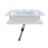 Brocraft Boat Drink Bar With Rod Holder Mount/Boat Table Caddy Organizer/Boat Cocktail table/Boat Cup Holder and Marine Party Table/Boat Party Bar Accessories view 4