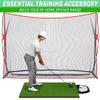 GoSports All-Weather Golf Ball Tray - 70 Ball Capacity - Compatible with All Hitting Mats - Black view 4