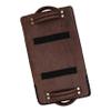 PFG Vintage Tombstone Striking Kick Shield Genuine Leather for Boxing MMA Muay Thai Kick Boxing (Brown, Small - 18"x11"x4.5") view 2