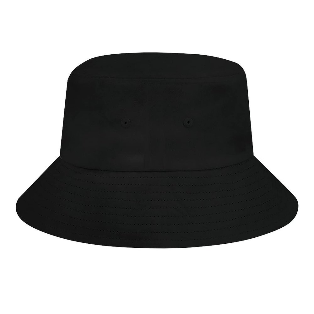 Custom Black Bucket Hats Trucker Hat Sunmmer Fisherman Cap Travel for Men Women