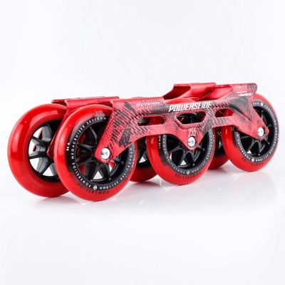NC 100% Original Powerslide Speed Skate Frame3*110mm255mm With110mm Powerslide Skating Wheels For165mm Distance Patines Base