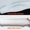 Swim Cap Swimming Cap Pure White Swim Cap for Men Women of Short Hair Silicone Swim Hat Swimming Hat for Youth Adult view 4