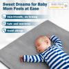 Betterhood Memory Foam Camping Mattress | 72" x 24" x 2.3" Potable Backpacking Sleeping Pad W/Waterproof Cover & Carry Bag | Roll Up Cot Mattress for Floor, Travel,Camping | Kids, Single or Twin, Gray view 4