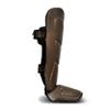 PFG Brown Vintage Genuine Leather Shin Instep - Boxing MMA Muay Thai Protection & Training view 4
